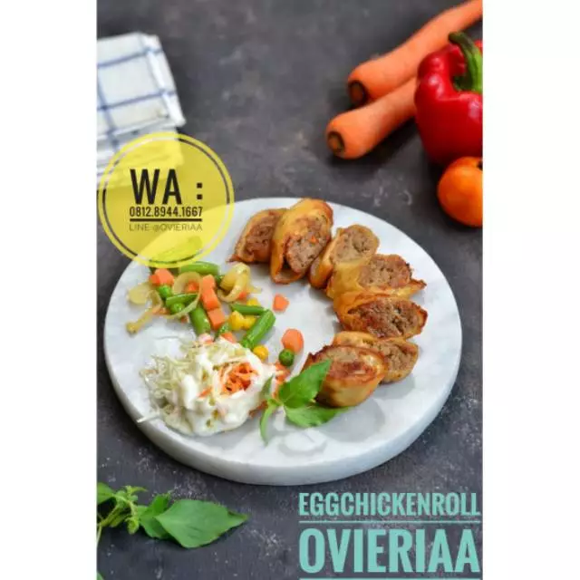 Egg Chicken Roll Ovieriaa Pack